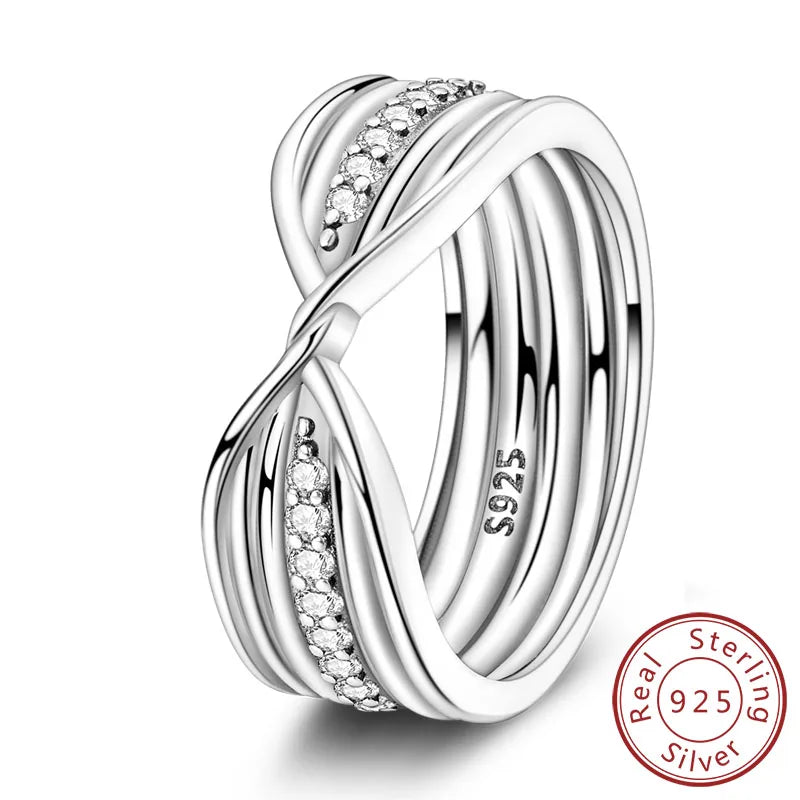 Aseez Aurora™ Sterling Silver Ring