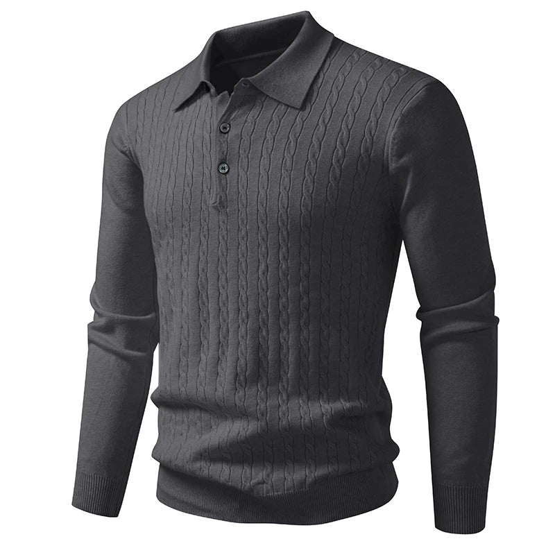 CableV Slim Pullover