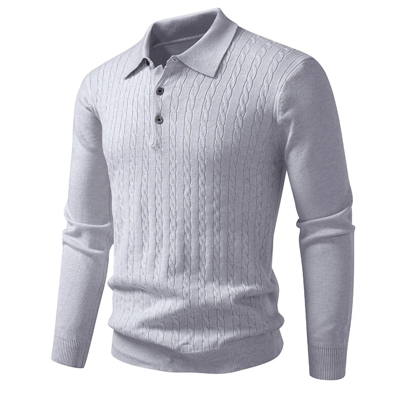 CableV Slim Pullover