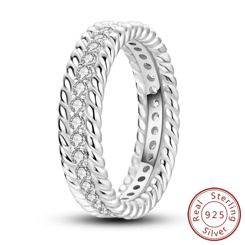 Aseez Aurora™ Sterling Silver Ring