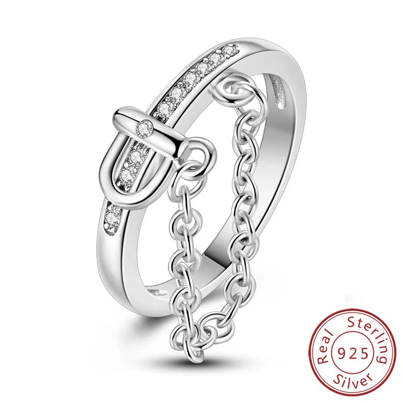 Aseez Aurora™ Sterling Silver Ring