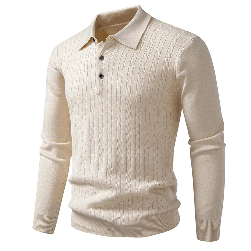 CableV Slim Pullover