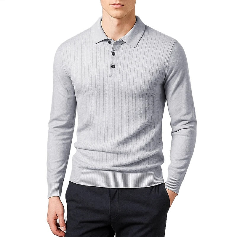 CableV Slim Pullover