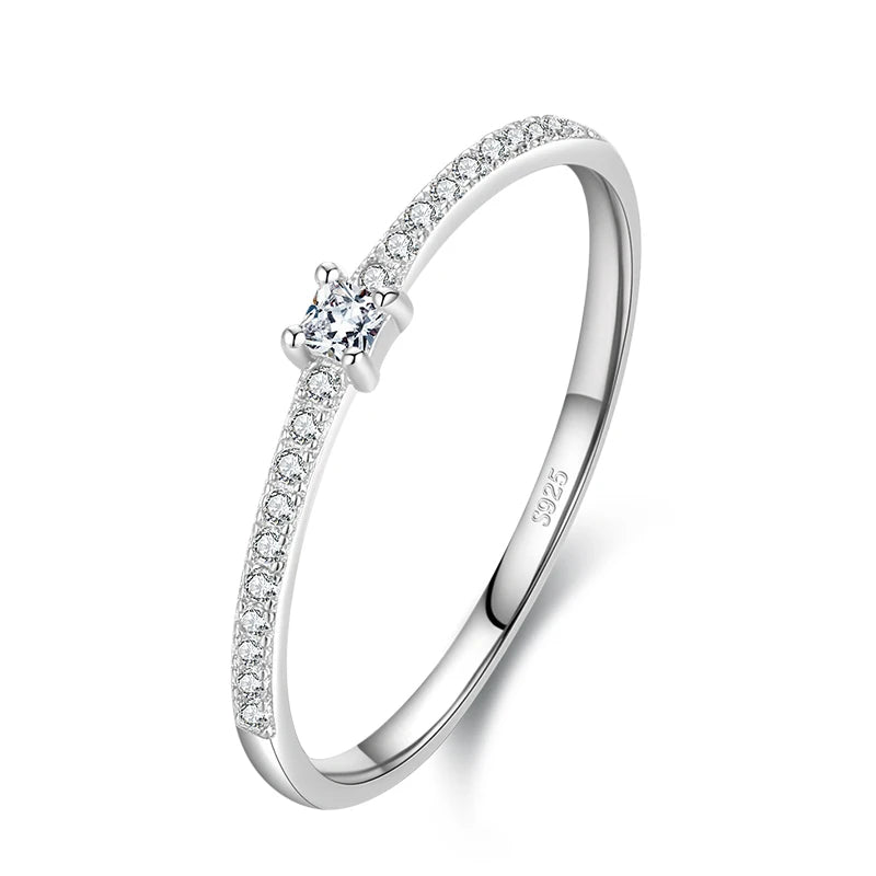 Aseez Elara™ Slim Crystal Ring
