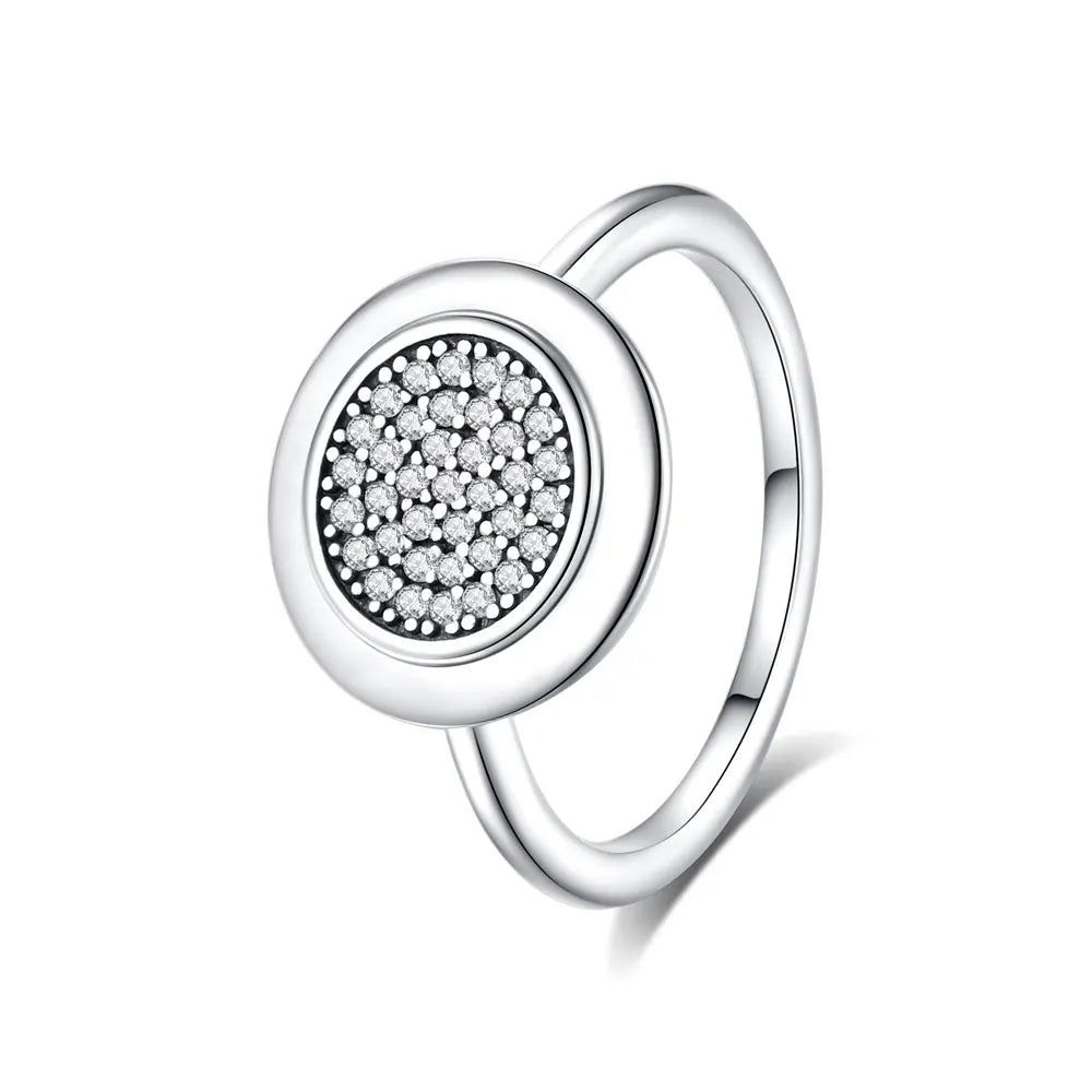 Aseez Lumière™ Square Crystal Ring