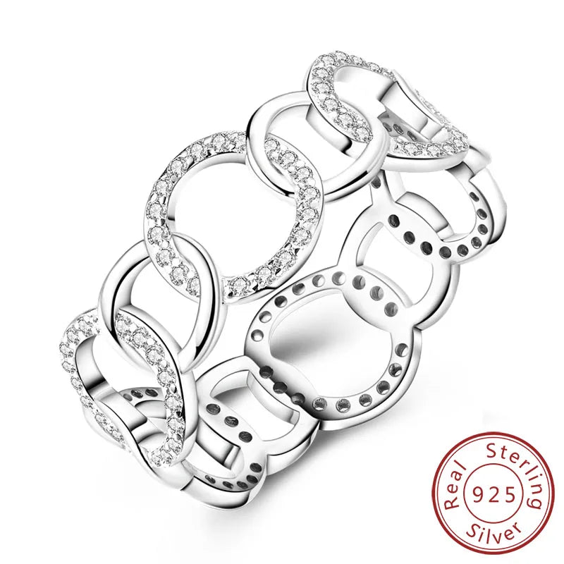 Aseez Aurora™ Sterling Silver Ring