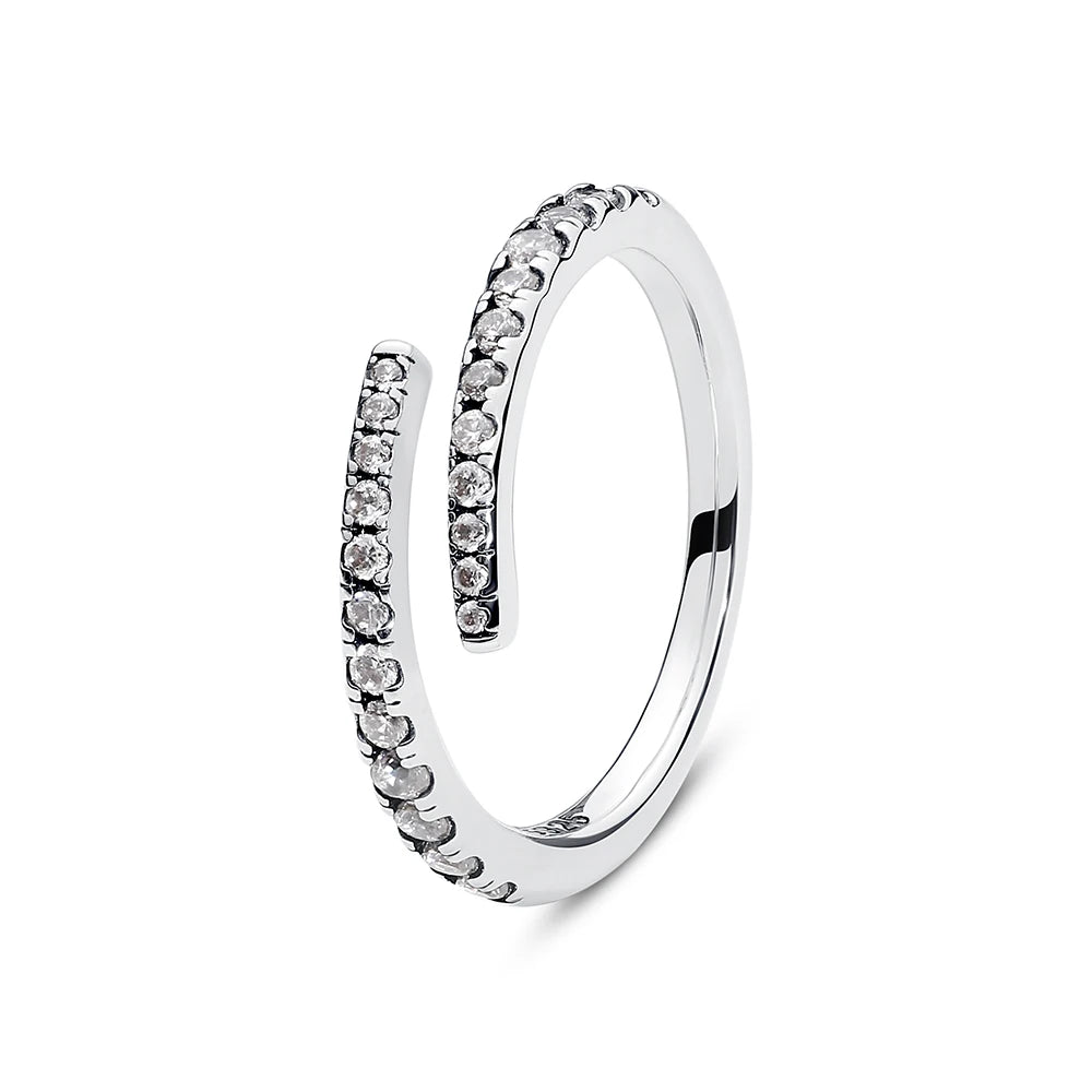 Aseez Lumière™ Square Crystal Ring