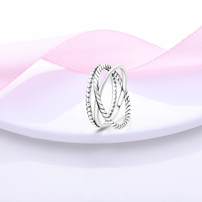 Aseez Aurora™ Sterling Silver Ring