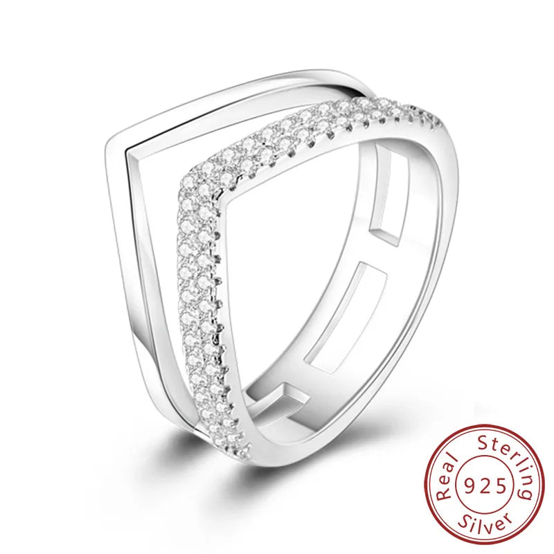 Aseez Aurora™ Sterling Silver Ring