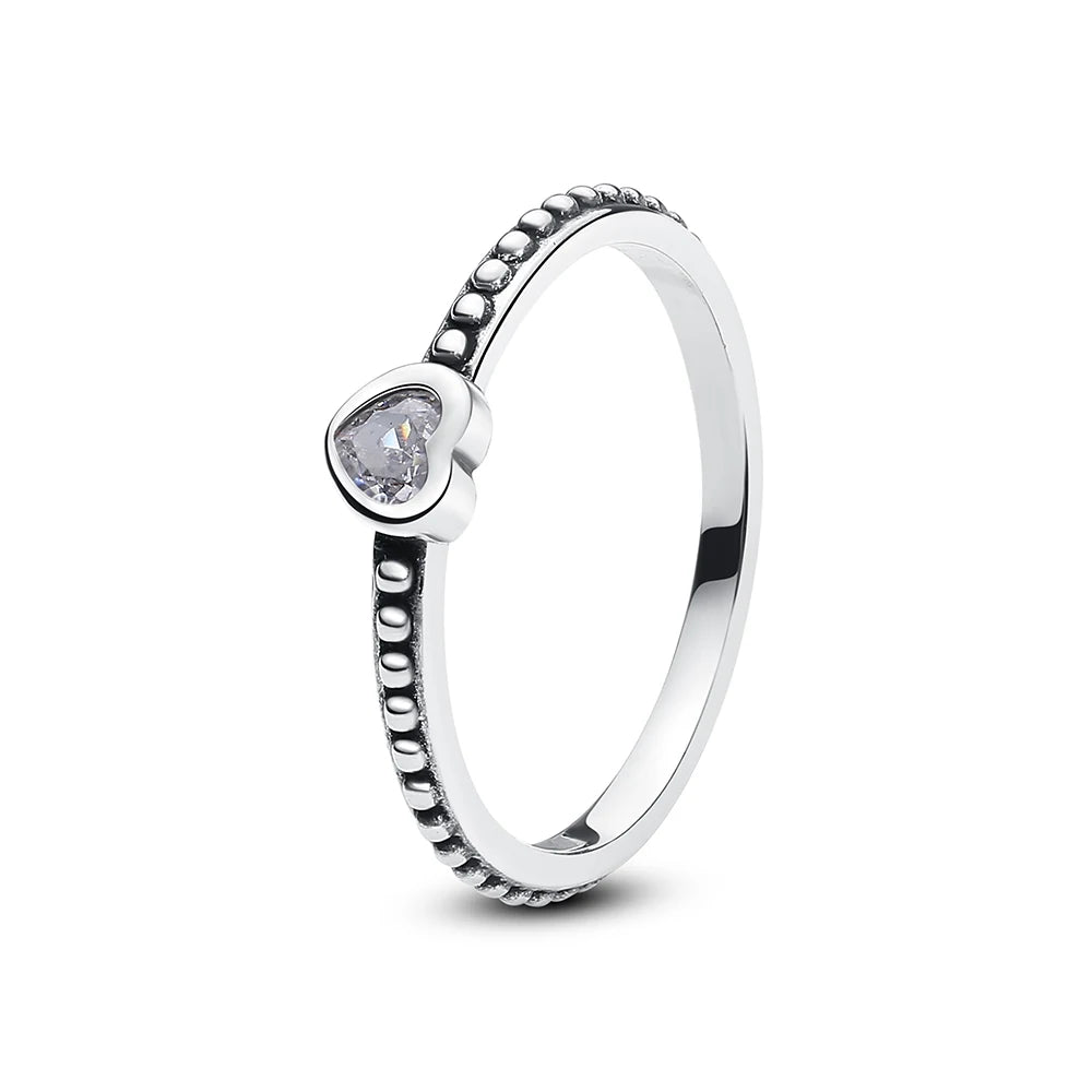 Aseez Lumière™ Square Crystal Ring