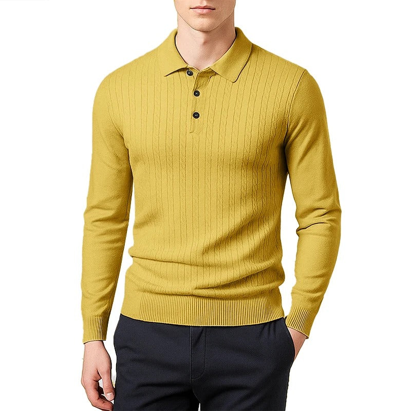 CableV Slim Pullover